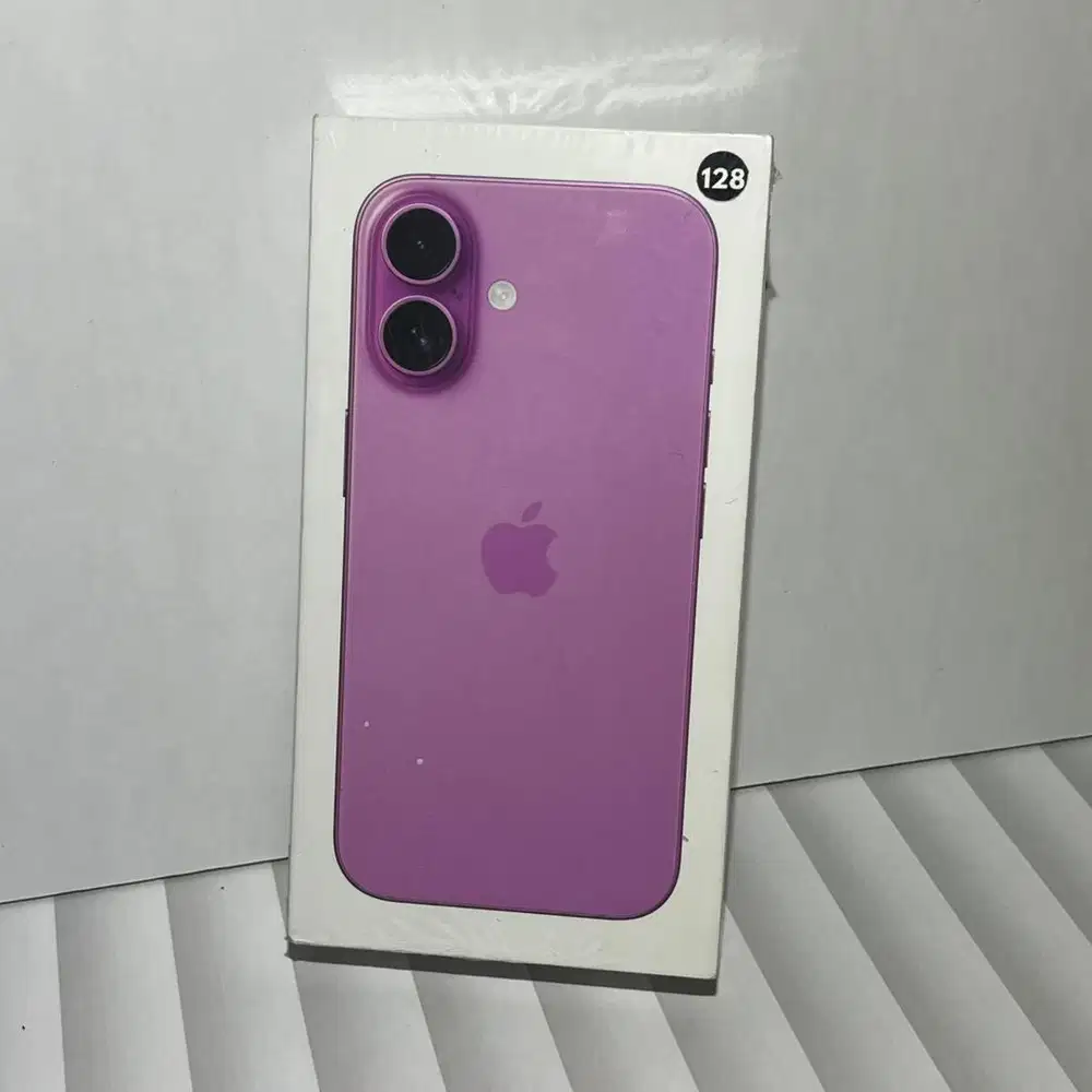 IPHONE 16 BASIC 128GB PINK NEW/BARU