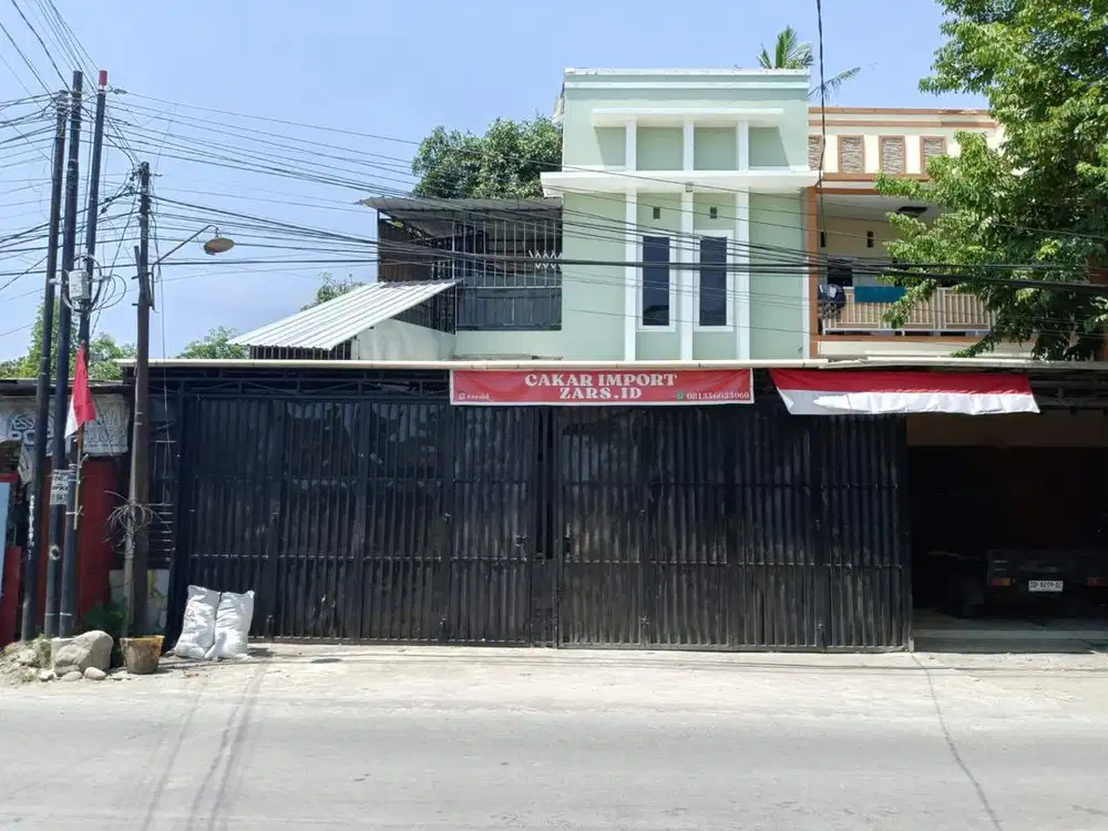 Dijual ruko pinggir jalan raya