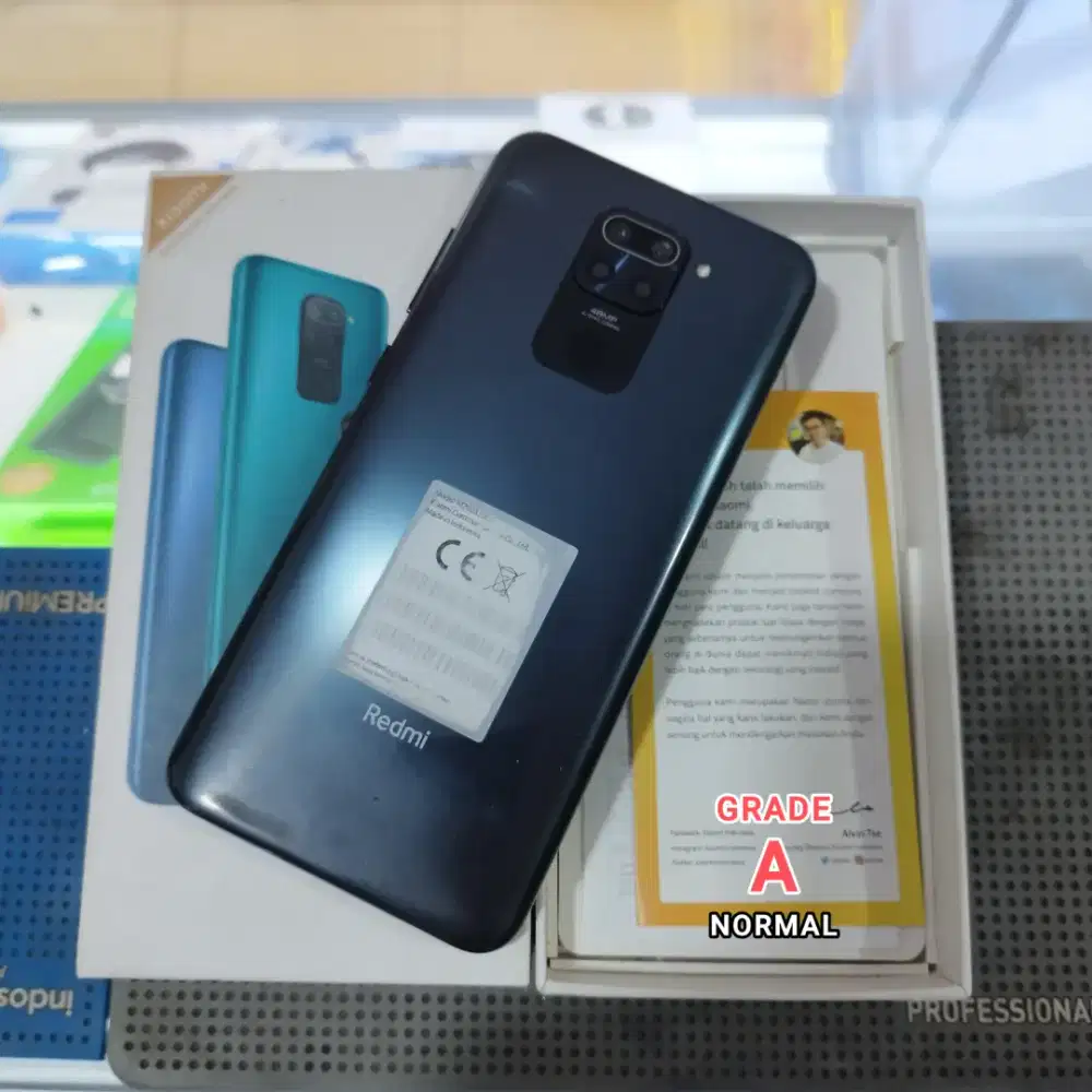 Xiaomi Redmi Note 9 Ram 6/128GB NORMAL | LENGKAP | BEKAS