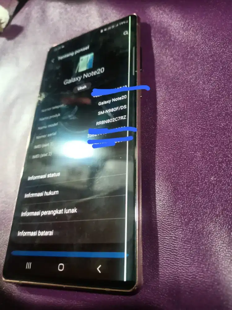 Samsung note 20 8/256gb .ex sein MINUS