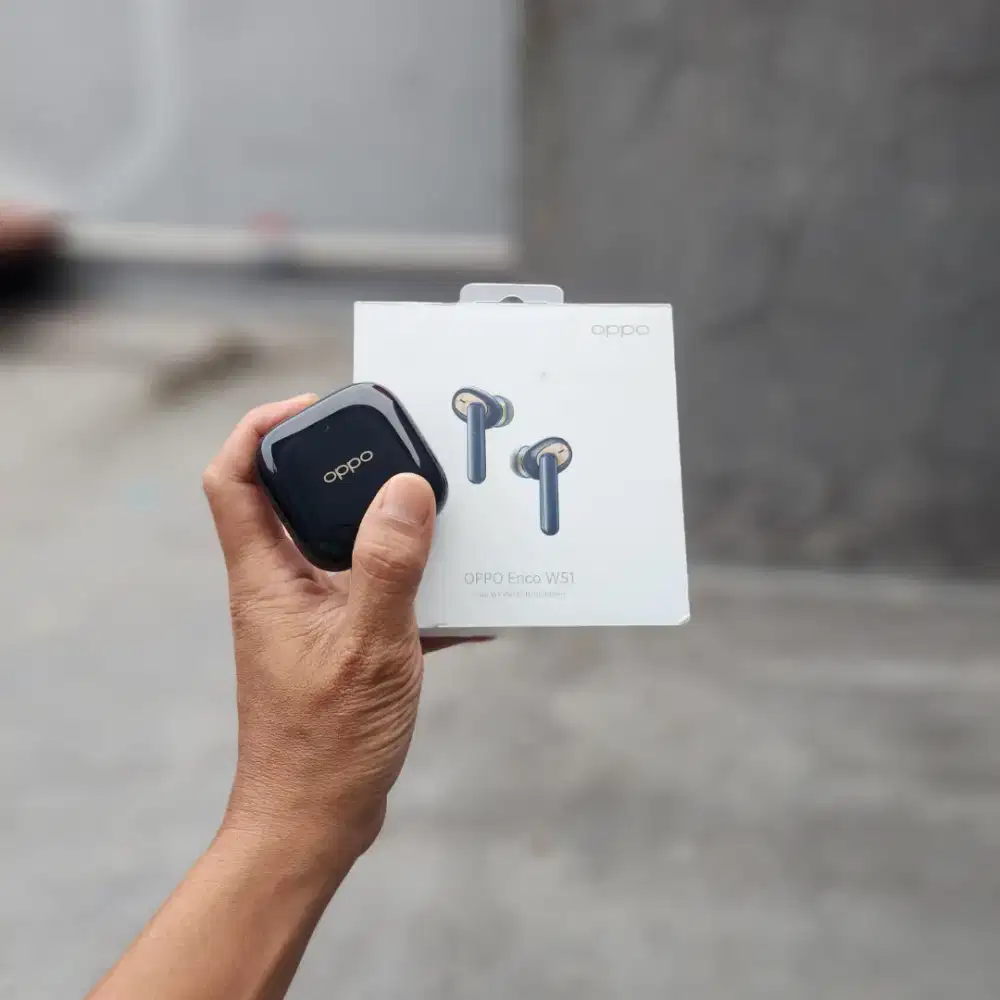 TWS EARPHONE BLUETOOTH OPPO ENCO W51 MULUS FULLSET ORIGINAL