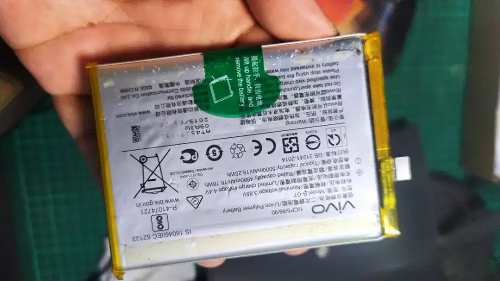 Baterai vivo y17 y12 y12i y15 2019 original copotan