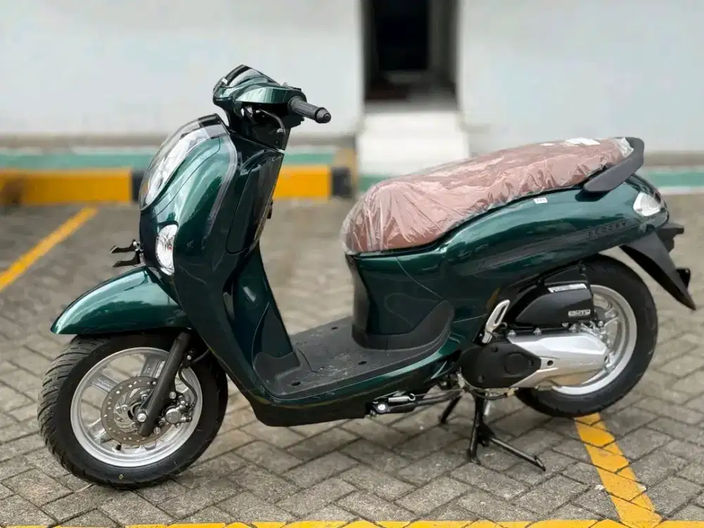 HONDA SCOOPY STYLISH GREEN