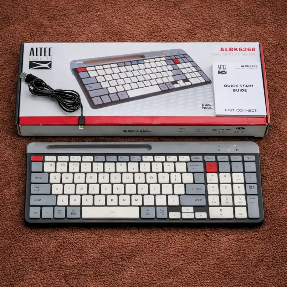 Altec Lansing ALBK6262 dual mode wireless keyboard