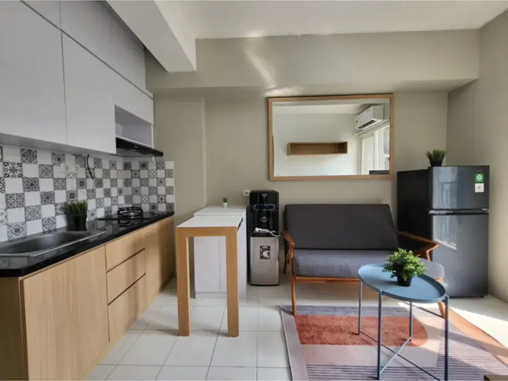 Dijual Murah 2 Kamar Apartemen Podomoro Golf View PPJB Furnish