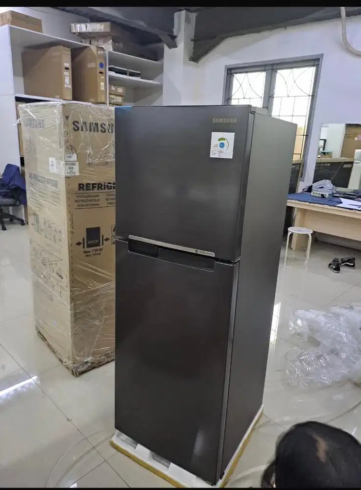 Kulkas 2 pintu new samsung grade paling atas