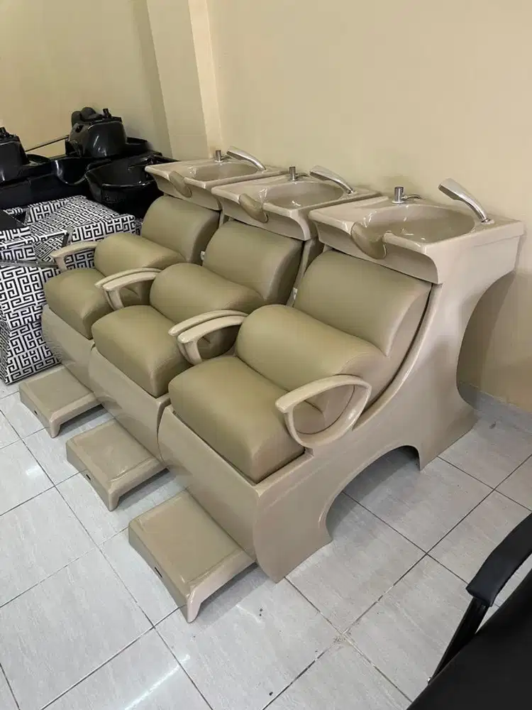Kursi keramas washbak cuci rambut baru bukan bekas bangku barber salon