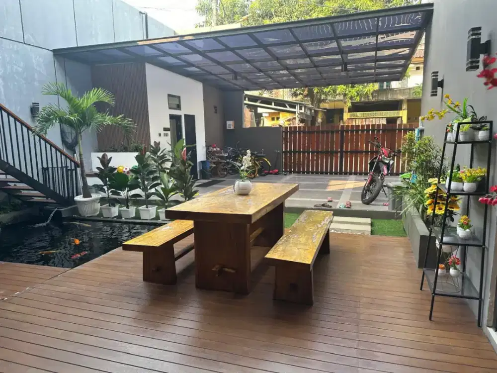 Jual Rumah Hook Cantik 2 Lt Siap Huni Perumahan Rawalumbu Bekasi