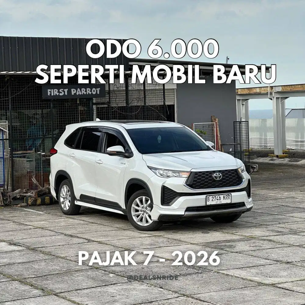 SEPERTI BARU !! KM 6.000 TOYOTA INNOVA ZENIX V MODELISTA HYBRID 2025