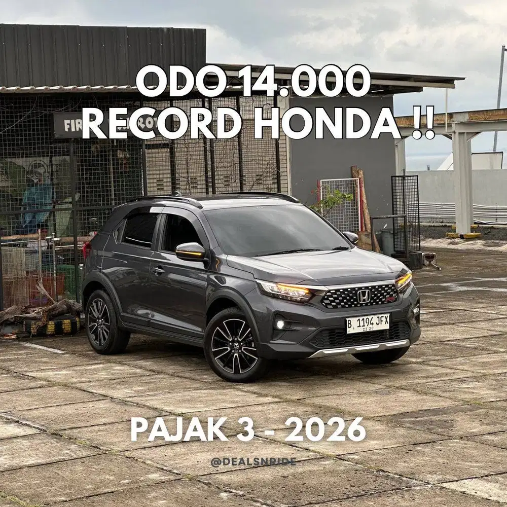 LIKE NEWW !! KM 14.000 PAJAK 3/2026 HONDA WRV RS NON SENSING 2024