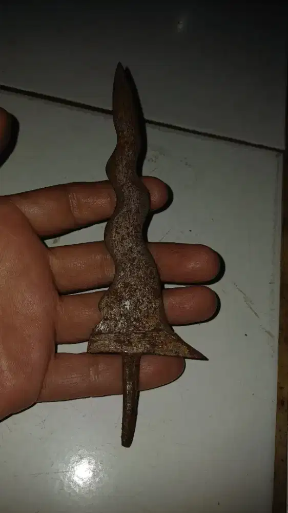 Keris melayu patrem barang antik