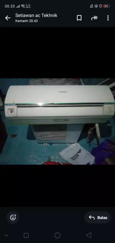 ac panasonik 1/2;pk, jamin dngin