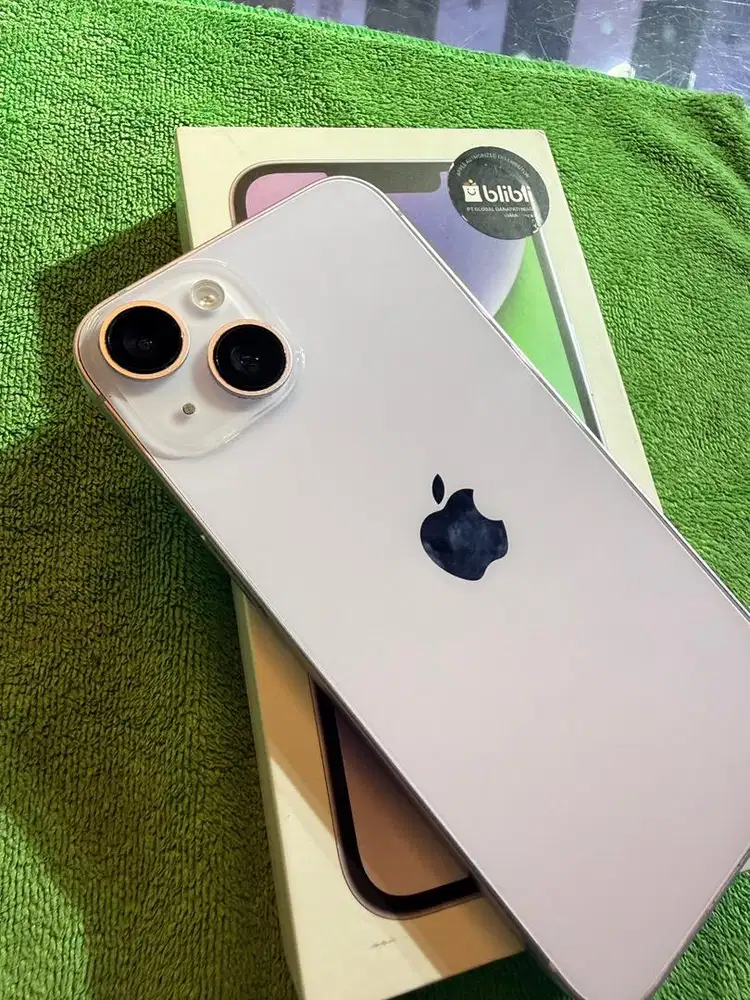 Iphone 14 128 gb resmi indonesia lengkap no minus