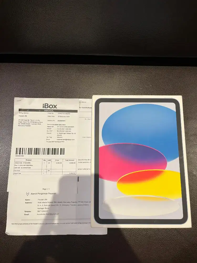iPad Gen 11 A16 128GB iBox Segel BNIB