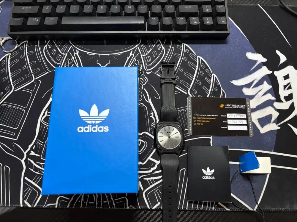 Jam Tangan Adidas City Tech Thin AOFH24503 Analog Black