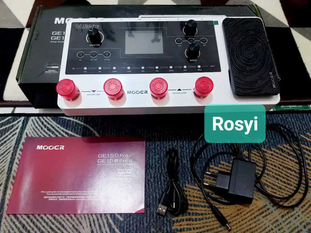 Mooer ge150 pro lengkap