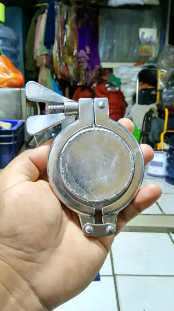 CLAMP FERRULE BLIND BUTA SANITARY 2½ 2,5 INCH STAINLESS 316