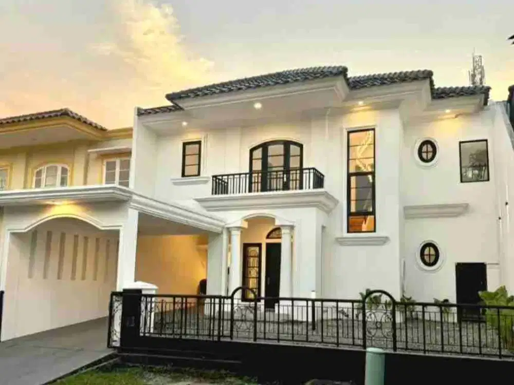 Rumah Mewah Full Renovasi di Cluster Puspita Loka BSD City