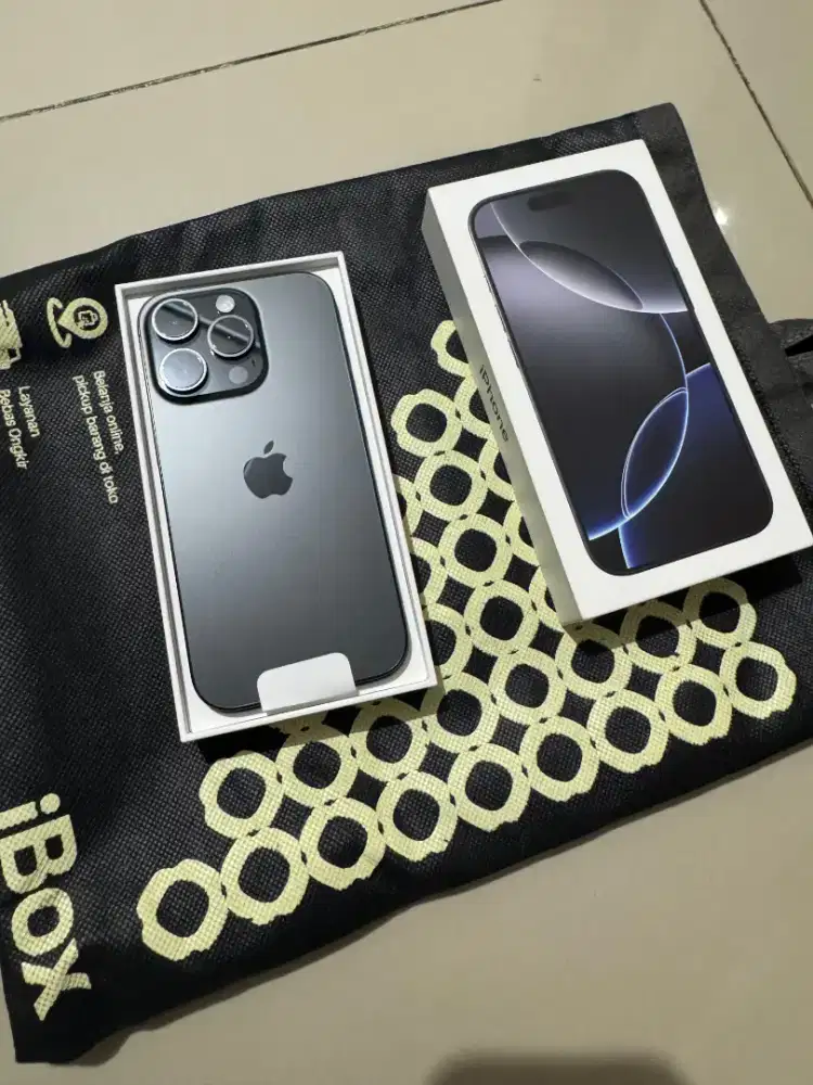 BH100 iphone 16 pro 128 ibox black titanium