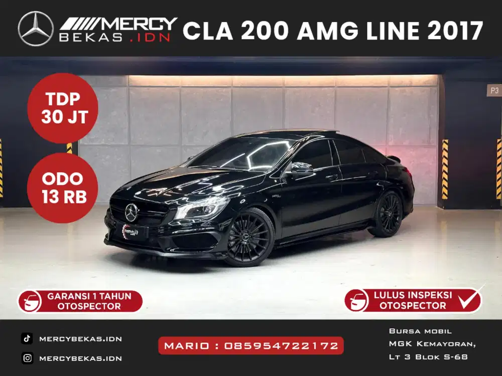 [ ODO 13 RB ] MERCY CLA 200 AMG 2017