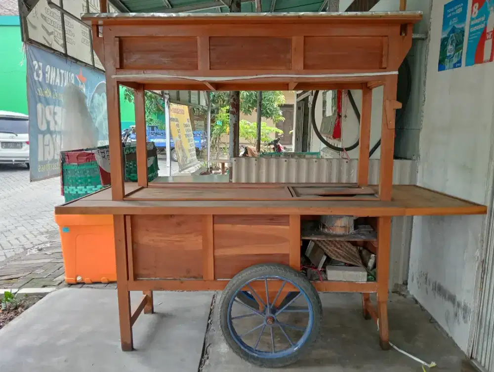 Jual Gerobak Bekas Angkringan