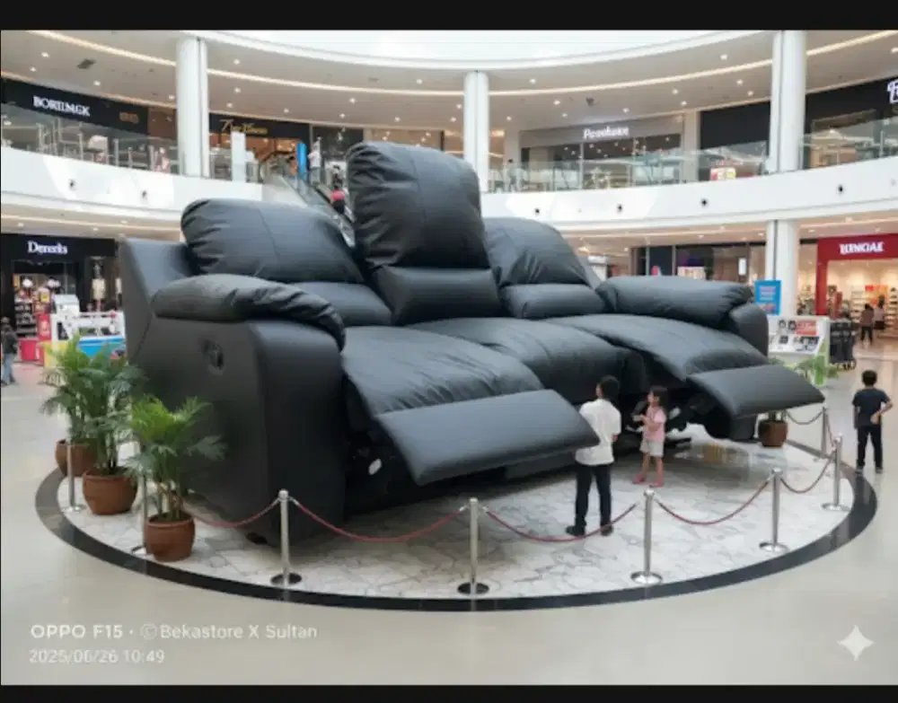 Sofa reclining import brand Milano & Design 3 seater mulus nominus