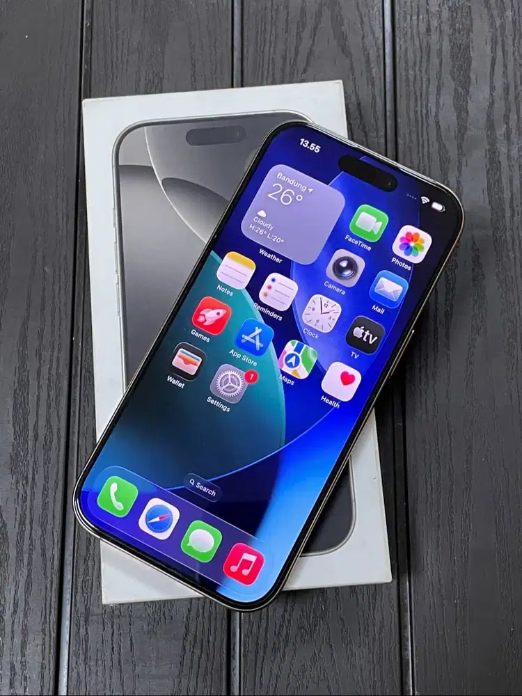 iPhone 16 Pro 128gb Desert Titanium Garansi iBox Panjang Fullset Ori