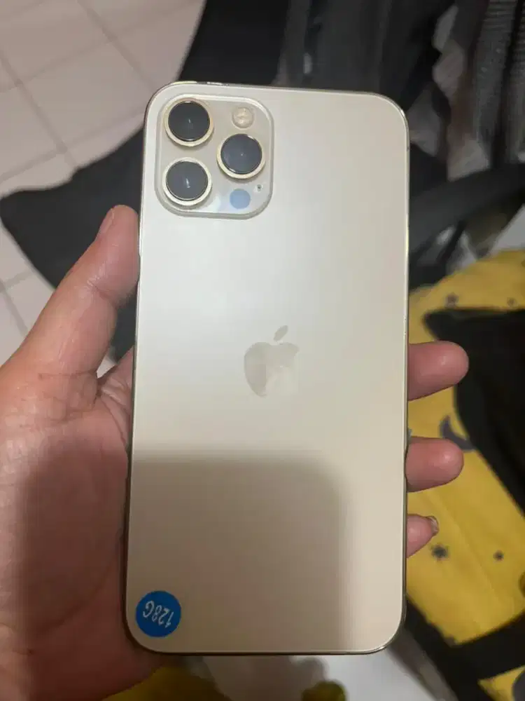 JUAL CEPAT IPHONE 12 PROMAX 128 ALL OPERATOR GOLD