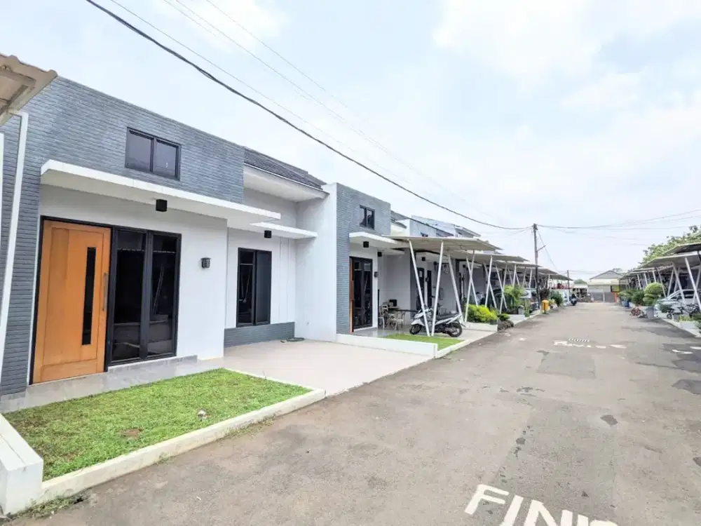 DIJUAL RUMAH SEMI FURNISHED DI RAWAKALONG, DP 0 GRATIS SEMUA BIAYA