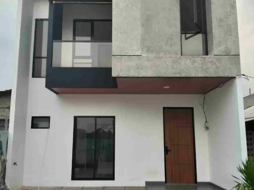 Rumah 2 lantai 5jt all in bangunan luas dalam cluster one gate system