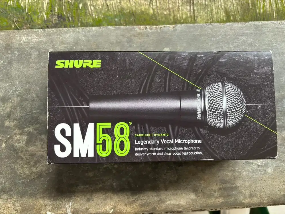 Mic shure sm58 ori