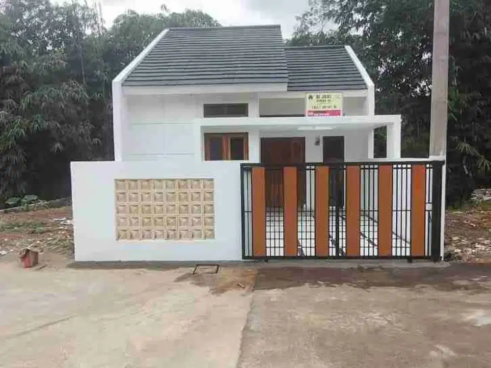 Rumah Murah Bisa KPR Sudah Dipagar Siap Huni 7 Menit Jalan Raya Cinunuk