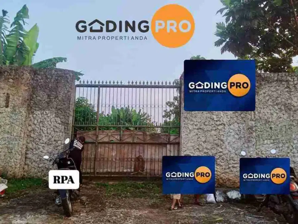 dijual cepat BU tanah pinggir jln utama strategis di gunung putri bogor