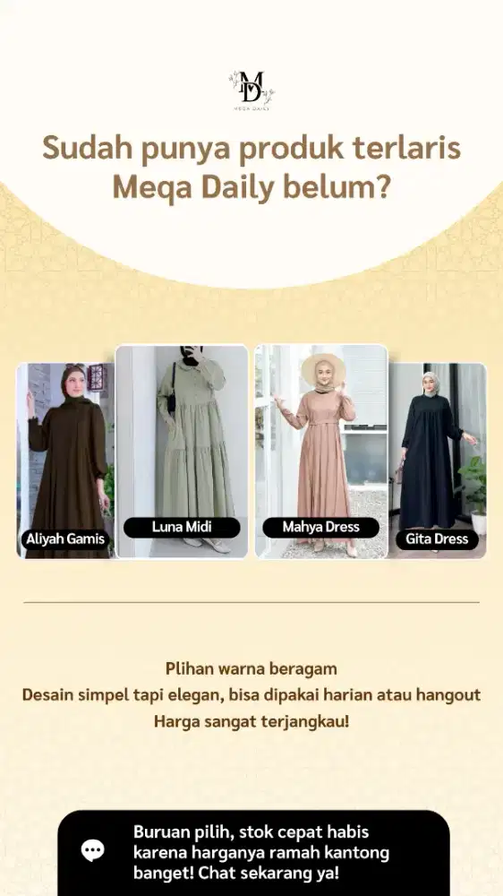 Gamis murah elegan
