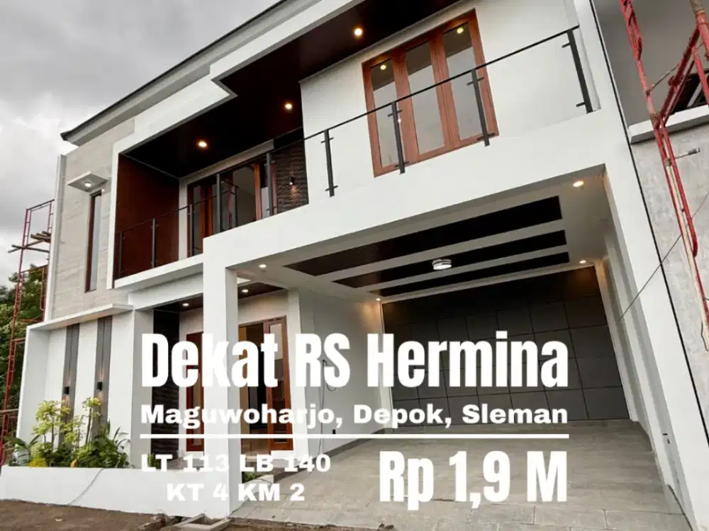 Rumah baru Cluster Maguwo dekat RS Hermina