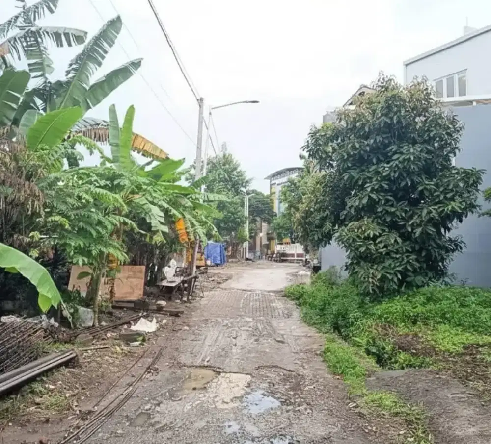 Murah dijual tanah siap bangun tembalang undip cocok untuk kos