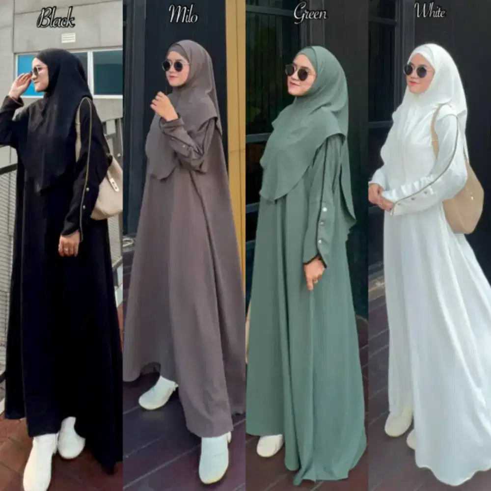 Gamis abaya elegan