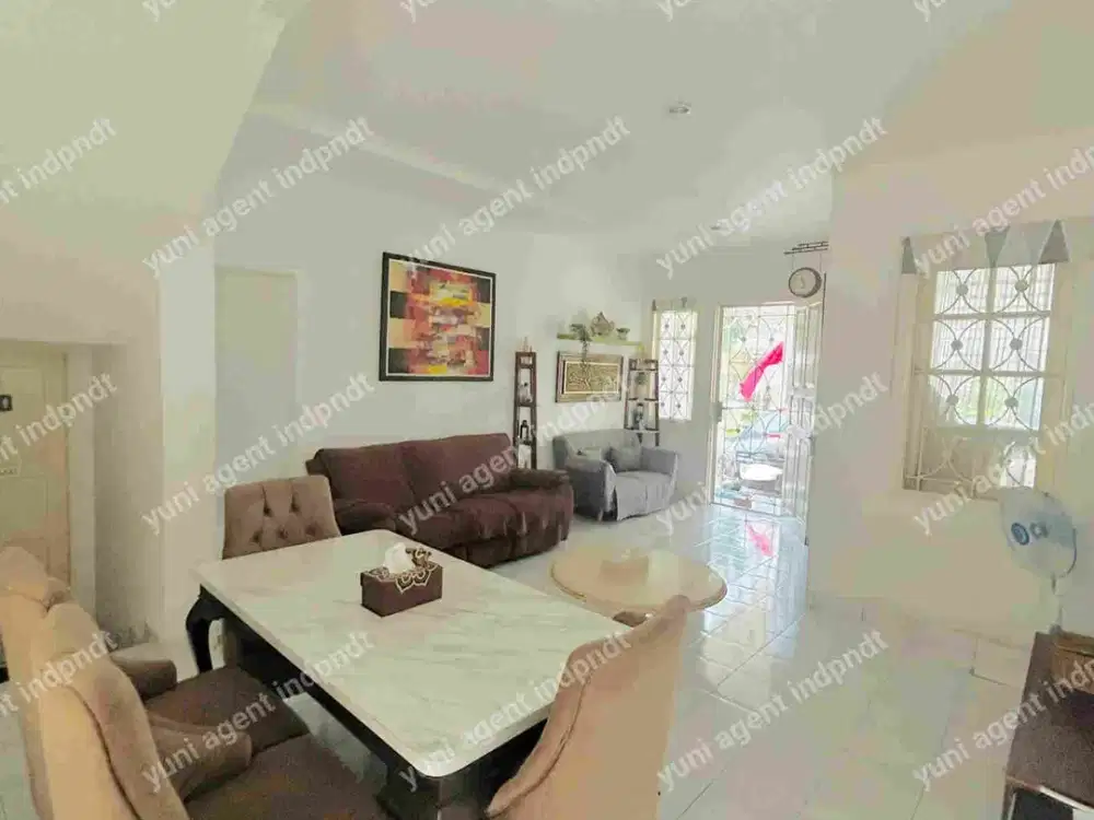 Rumah Furnished Legenda Wisata siap huni rapi