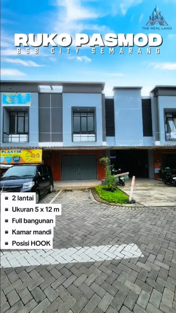 Disewakan dikontrakkan RUKO PASAR MODERN BSB SEMARANG SIAP USAHA