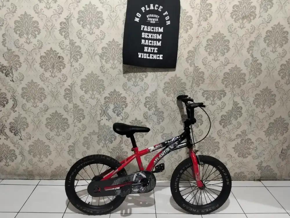 Sepeda bmx ukuran 16 untuk umur 4-7 tahun
