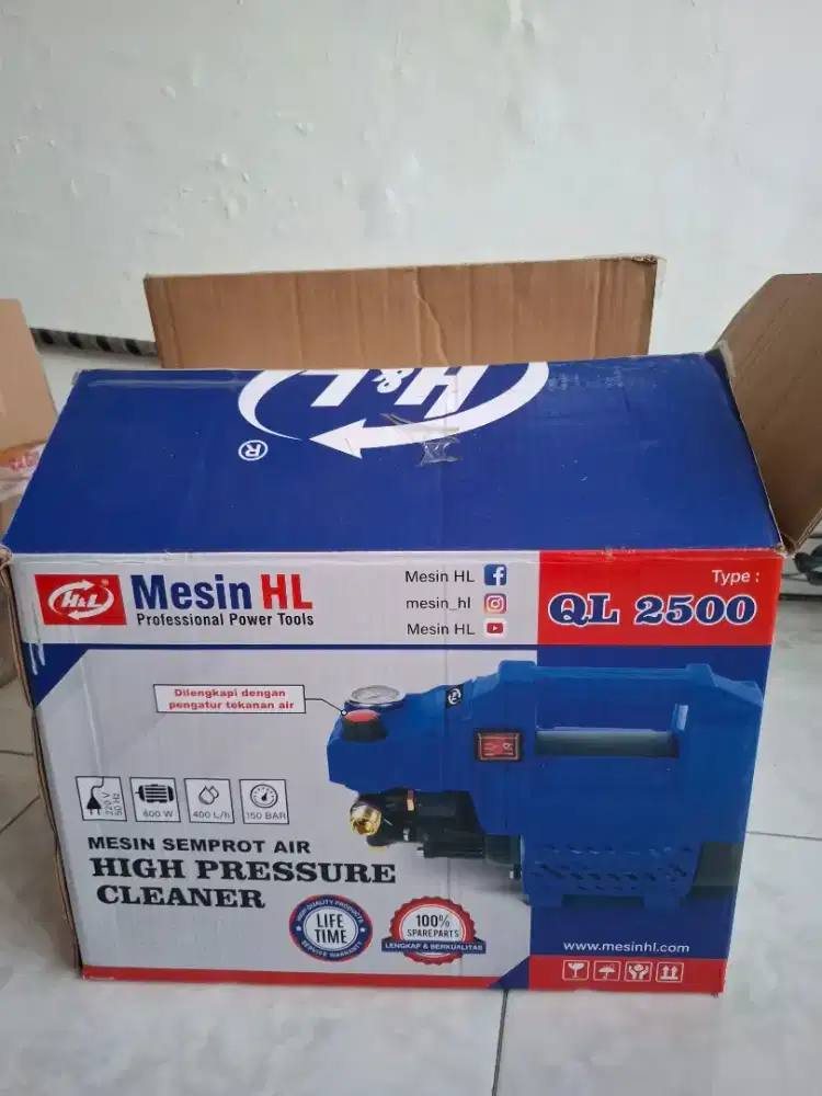 Mesin semprot air, high pressure cleaner, jet cleaner , low watt