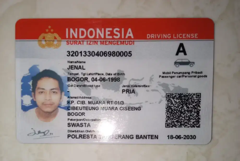 butuh pekerjaan modal sim A