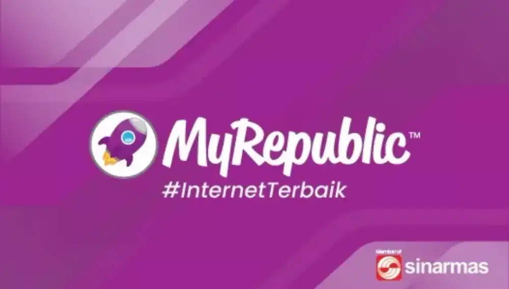 Buruan daftar wifi My Republic free biaya pasang