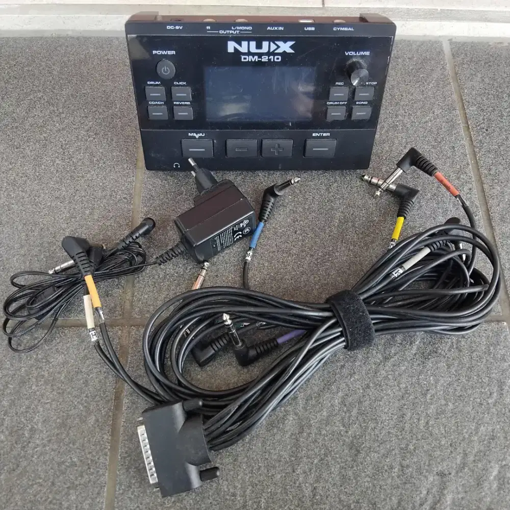MODUL DRUM ELEKTRIK NUX DM210 TERMASUK KABEL