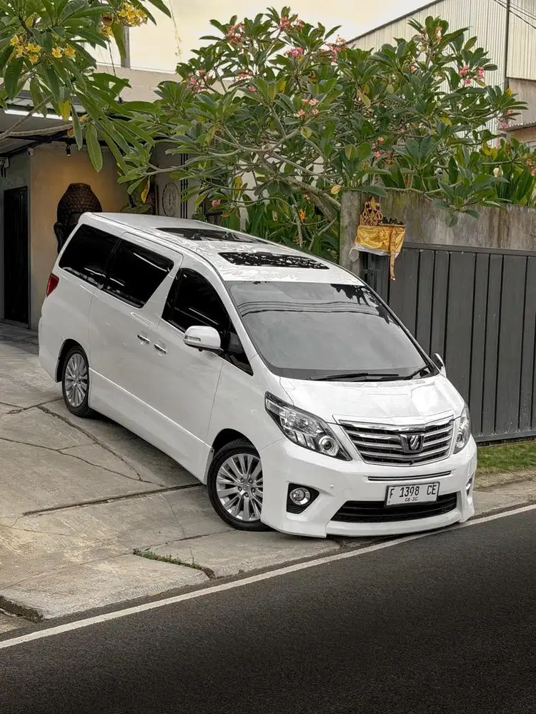 Toyota Alphard SC 2012 CBU Japan Bisa TT Mobil Lain
