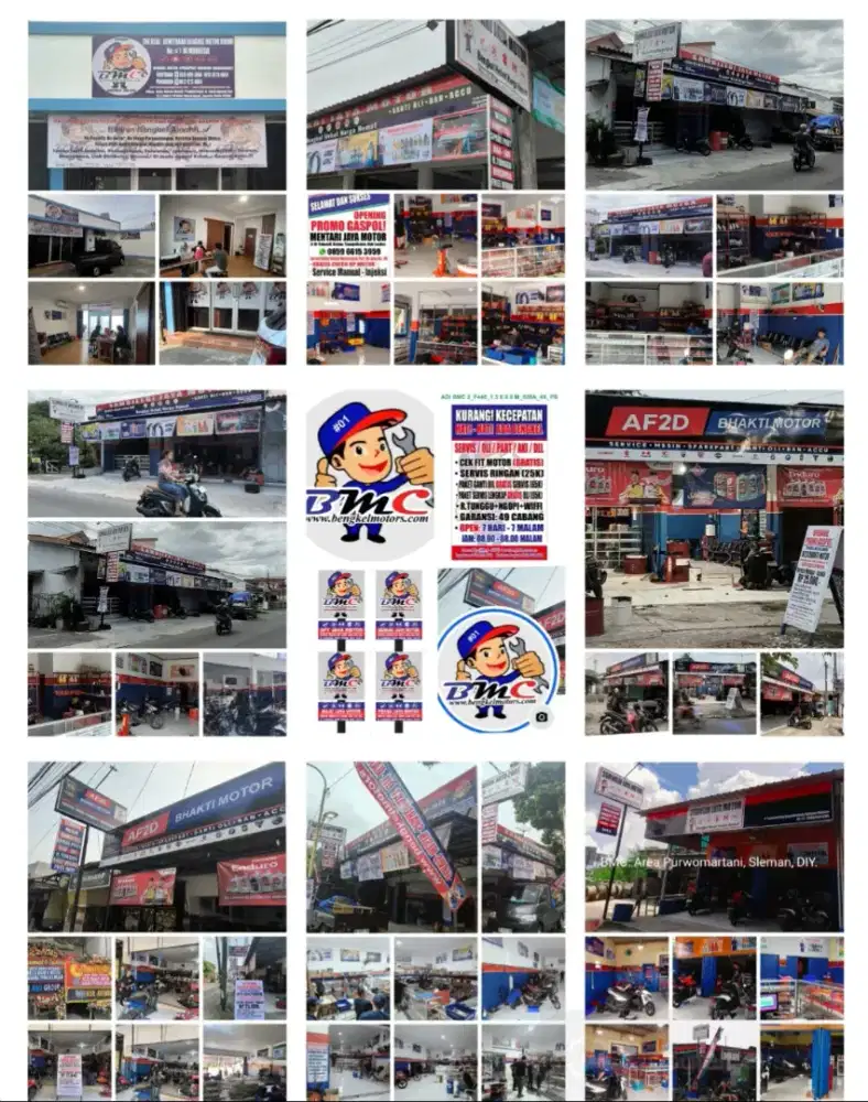 DiButuhkan Admin Bengkel & Ast Mekanik Motor Umum