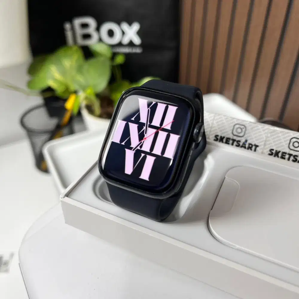 Apple Watch Series 9 41mm iBox Black iwatch Battery Health 88%