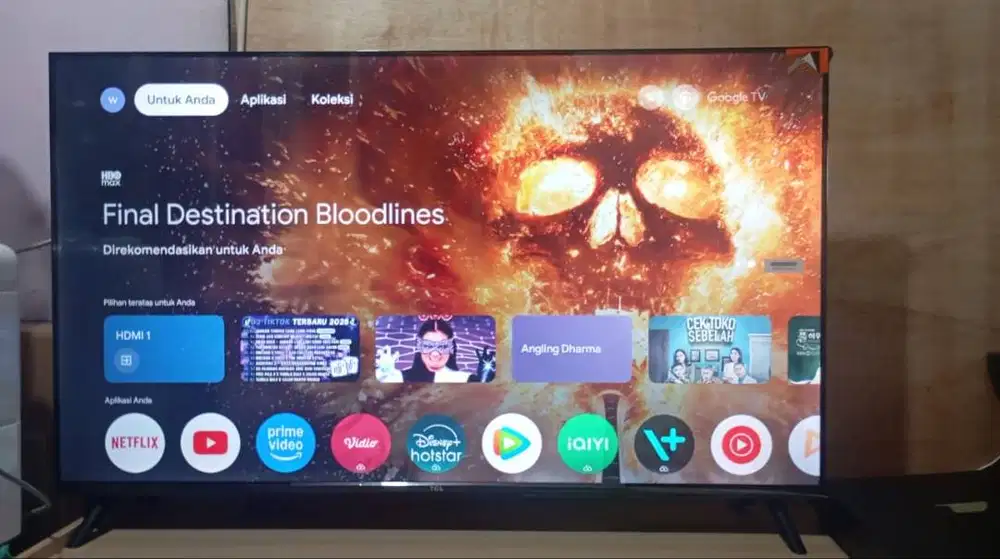 TV TCL 43inch 43V5C | Fullset Dus