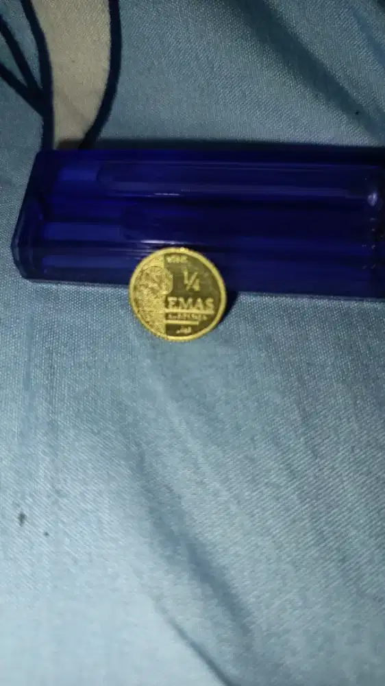 seperempat koin emas dinar