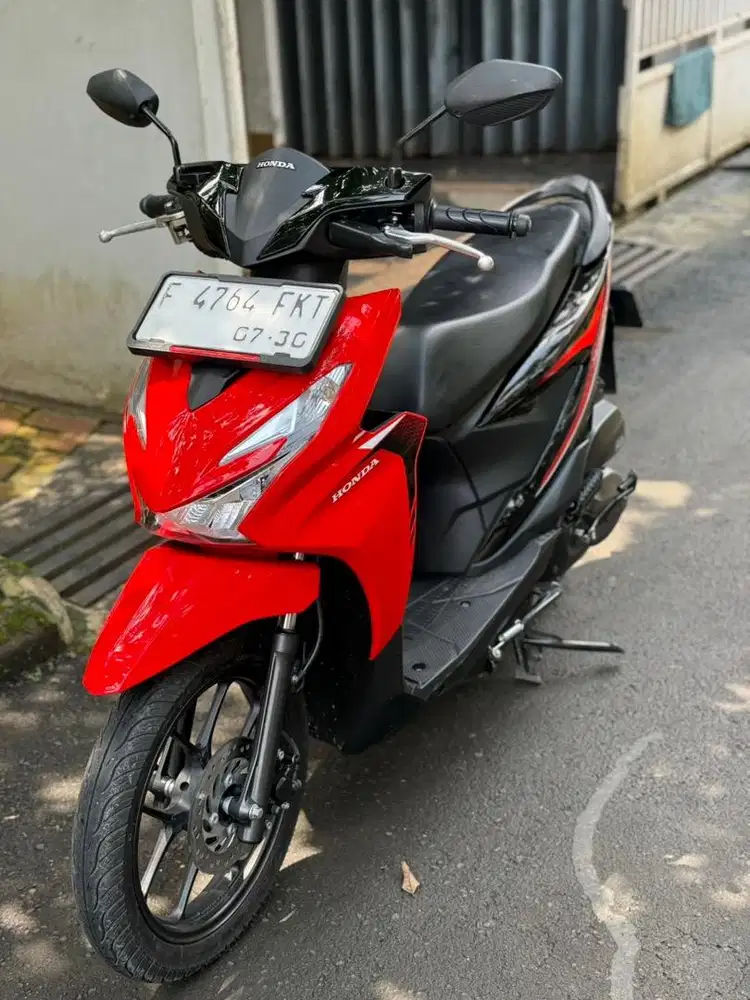 Honda Beat New CBS Thn 2025 KM 4rb Merah Mulus
